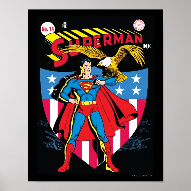 Superman #14 poster (Vorne)