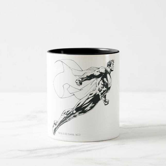 Superman 16 zweifarbige tasse (Mittel)