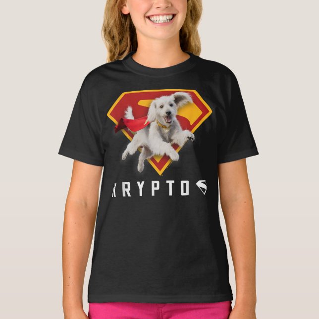 Superman (2025 Movie) Krypto Shield T-Shirt (Vorderseite)
