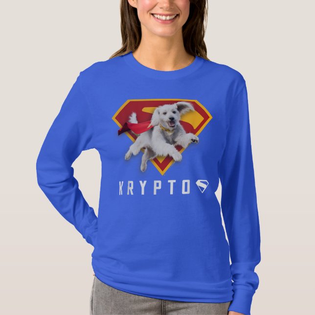 Superman (2025 Movie) Krypto Shield T-Shirt (Vorderseite)