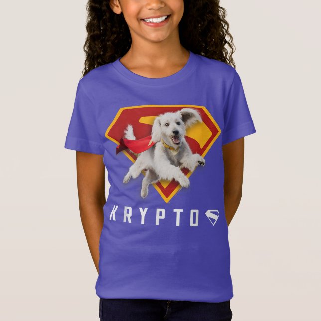 Superman (2025 Movie) Krypto Shield T-Shirt (Vorderseite)