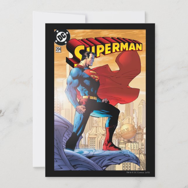 Superman #204 June 04 Einladung (Vorderseite)