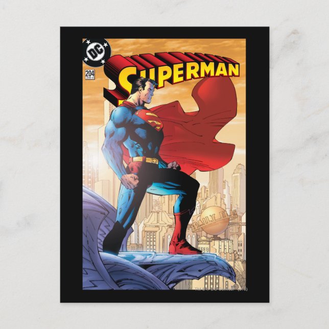 Superman #204 June 04 Postkarte (Vorderseite)