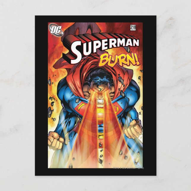 Superman #218 Aug 05 Postkarte (Vorderseite)