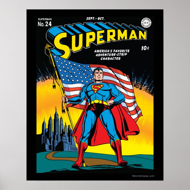 Superman #24 poster (Vorne)