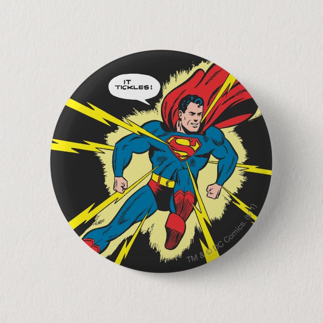 Superman #32 button (Vorderseite)