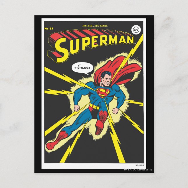 Superman #32 postkarte (Vorderseite)