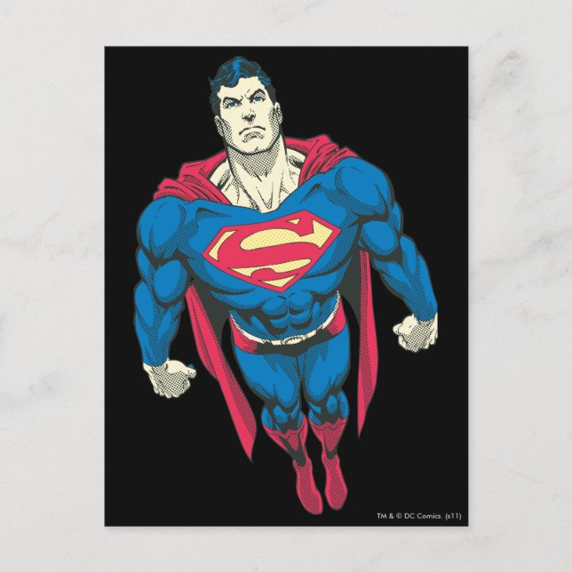 Superman 45 postkarte (Vorderseite)