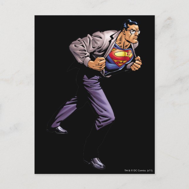 Superman 46 postkarte (Vorderseite)
