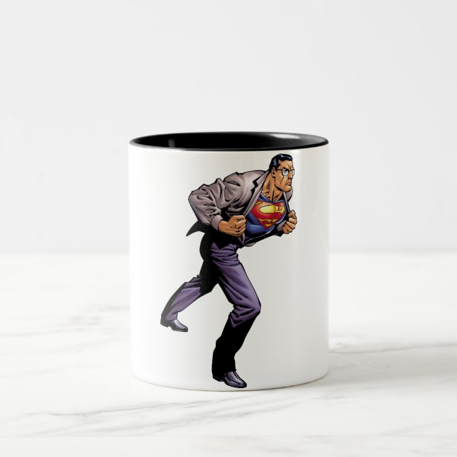 Superman 46 zweifarbige tasse (Mittel)