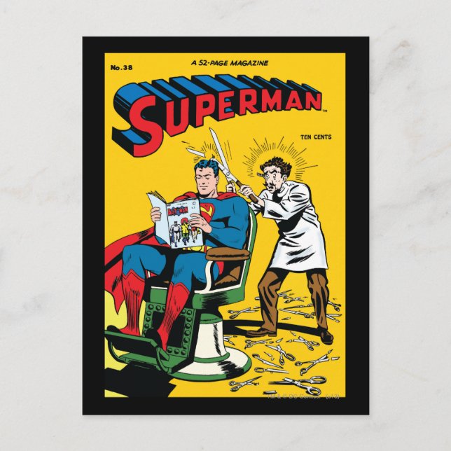 Superman #52 postkarte (Vorderseite)