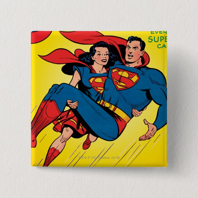 Superman #57 button (Vorderseite)