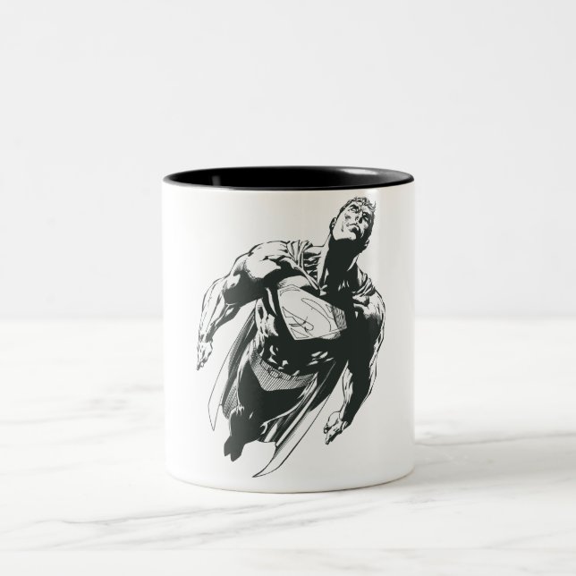Superman 78 zweifarbige tasse (Mittel)