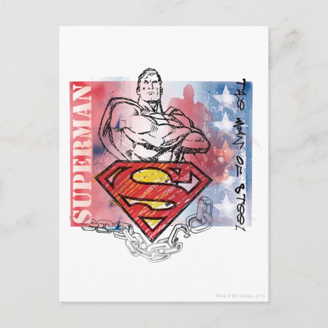 Superman 81 postkarte (Vorderseite)