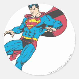 Superman 85 runder aufkleber