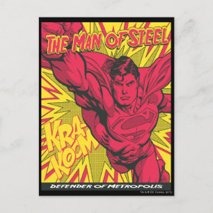 Superman 87 postkarte