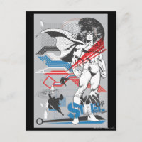 Superman - Absurd Collage Poster