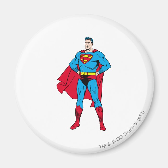 Superman Arms geklappt Magnet (Vorne)