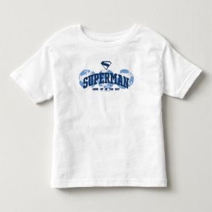 Superman auf der ganzen Welt Kleinkind T-shirt