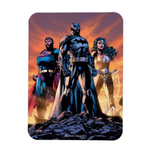 Superman, Batman & Wonder Woman Trinity Magnet