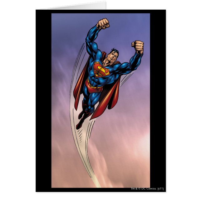 Superman beide Waffen erhöht (Vorne)