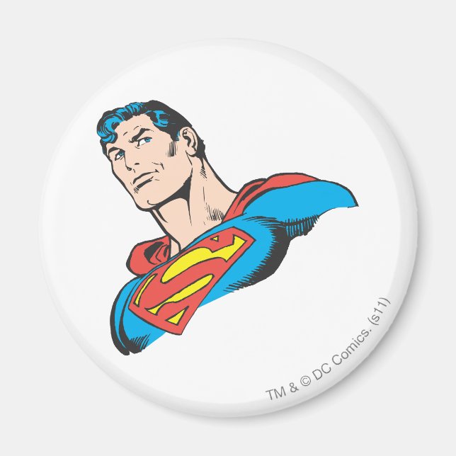 Superman Bust 3 Magnet (Vorne)