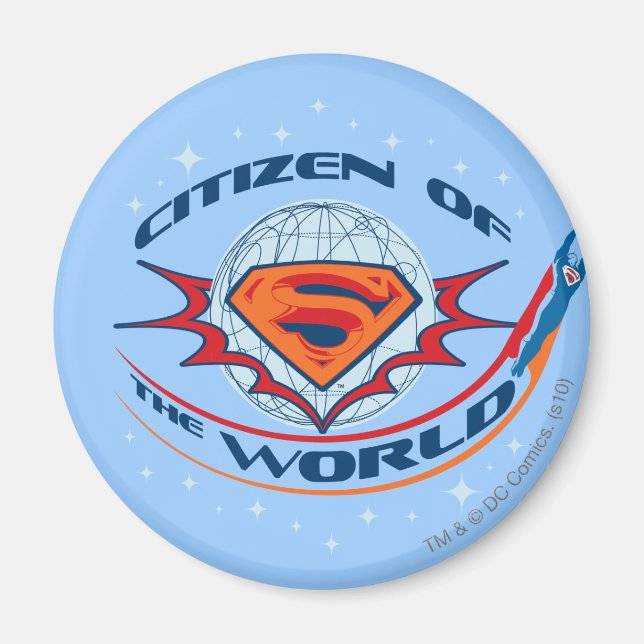 Superman Citizen of the World Magnet (Vorne)