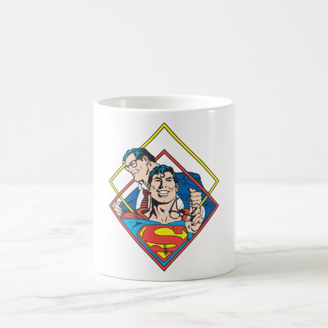 Superman/Clark Kent Kaffeetasse (Mittel)