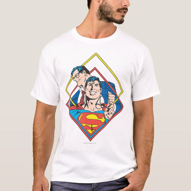 Superman/Clark Kent T-Shirt (Vorderseite)