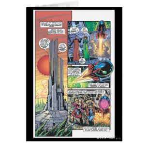 Superman Comic Panel - Clarks Herkunft
