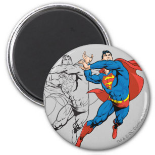 Superman Comic Panels Magnet