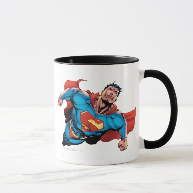 Superman Comic Style Tasse (Rechts)