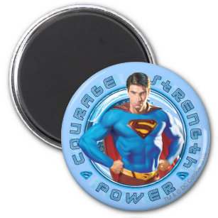 Superman Courength Strength Power Magnet
