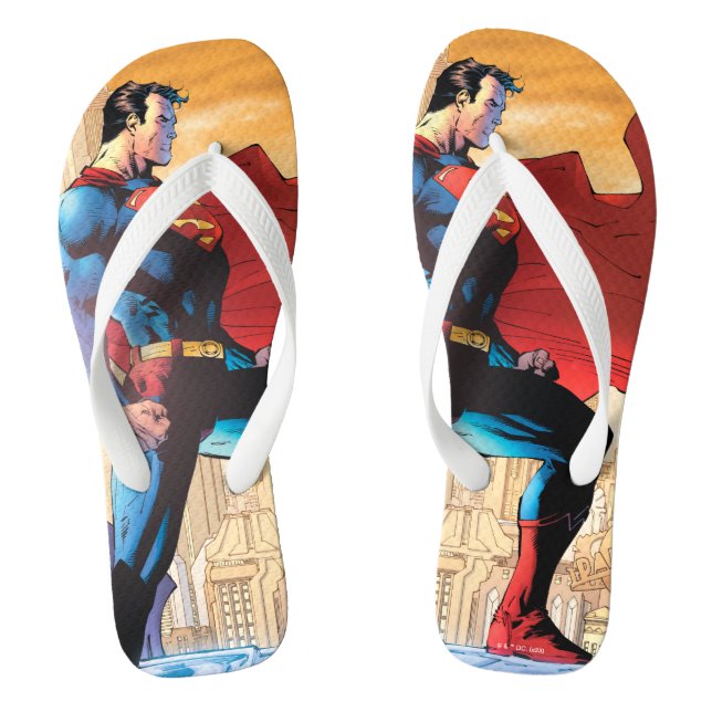Superman Daily Planet Flip Flops (Fußbett)