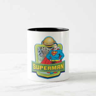 Superman - Daily Planet Zweifarbige Tasse