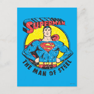 Superman Der Mann aus Stahl Postkarte
