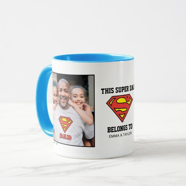 Superman | Dieser Super-Vater gehört zu Tasse (Vorderseite Links)