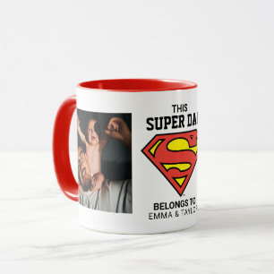 Superman "Dieser Super-Vater gehört zu" Tasse