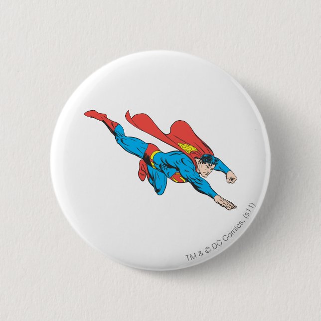 Superman Dives Right Button (Vorderseite)