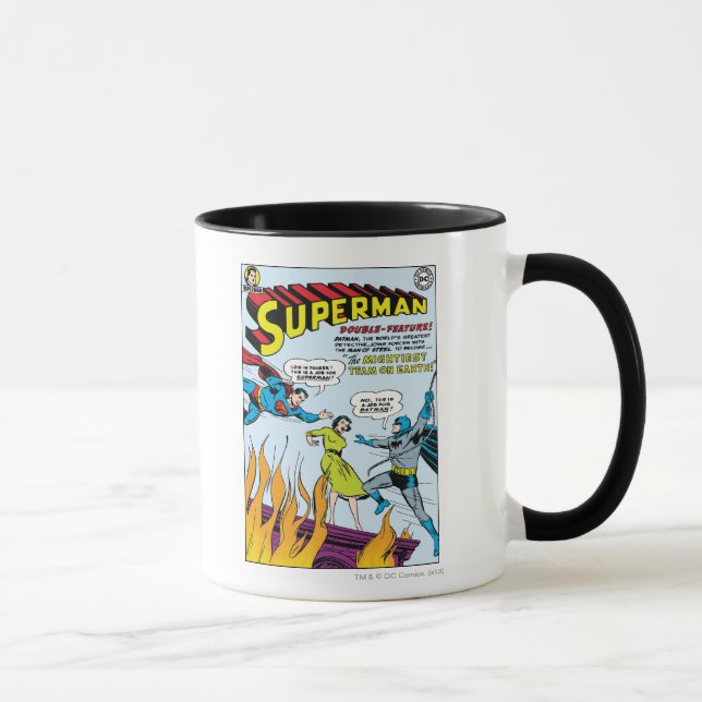 Superman (Double-Feature mit Batman) Tasse (Rechts)