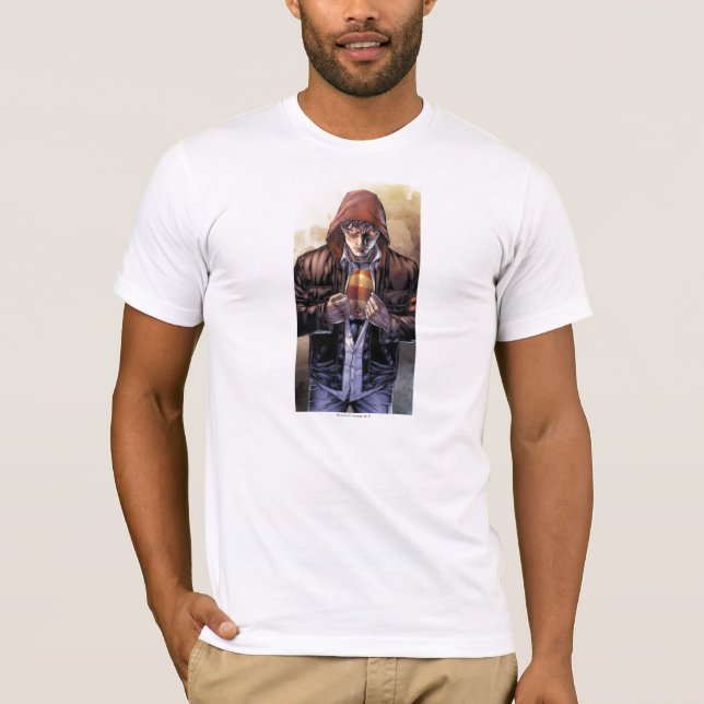 Superman Earth Cover - Farbe T-Shirt (Vorderseite)