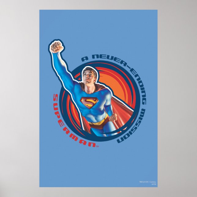 Superman - Eine endlose Mission Poster (Vorne)
