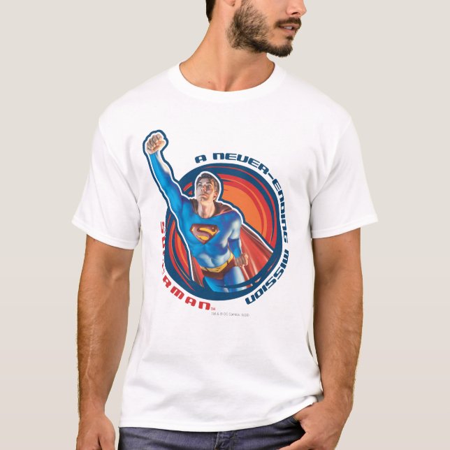 Superman - Eine endlose Mission T-Shirt (Vorderseite)