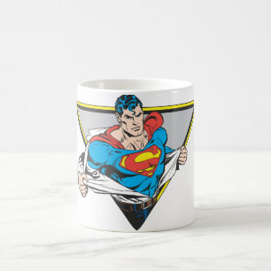 Superman enthüllt tasse