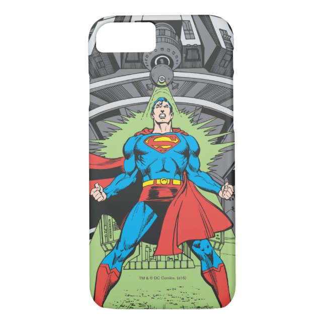 Superman exponiert gegenüber Kryptonit Case-Mate iPhone Hülle (Rückseite)