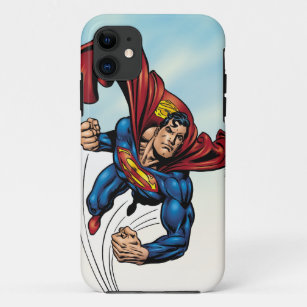Superman fährt durch die Luft Case-Mate iPhone Hülle