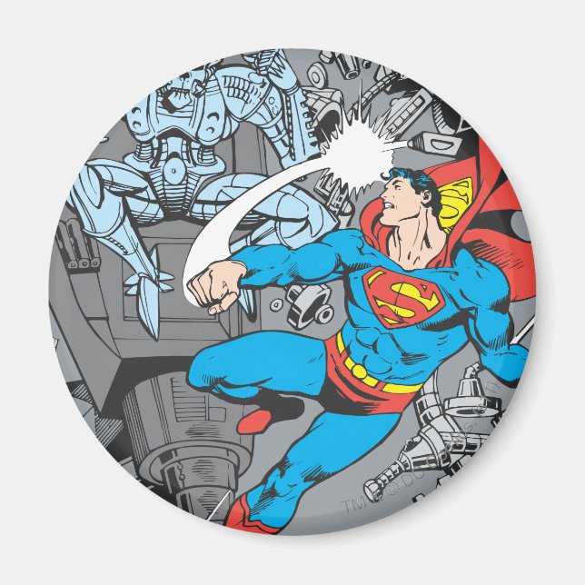 Superman Fights Brainiac Magnet (Vorne)