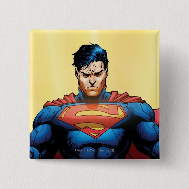 Superman Flying Button (Vorderseite)