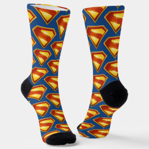 Superman Golden S Shield Brillianz Socken