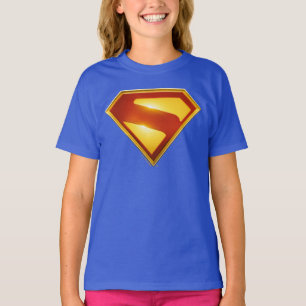 Superman Golden S Shield Brillianz T-Shirt